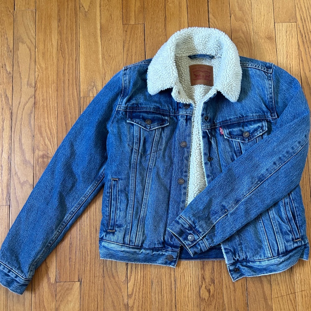 Levi’s Denim Jacket with Sherpa Lining